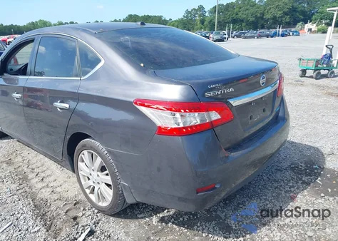 2014 Nissan Sentra S/Sv/Sr/Sl z USA, uszkodzony, nr VIN 3N1AB7AP8EY278938